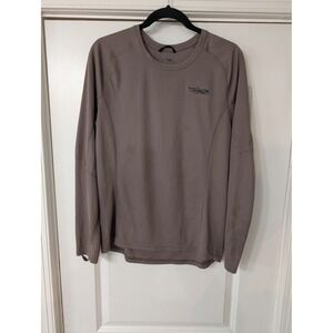 Sitka Womens Core Lightweight Long Sleeve Crew Shirt Brown Large hunting